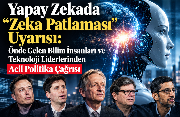 Yapay Zekada "Zeka Patlaması" Uyarısı: Önde Gelen Bilim İnsanları ve Teknoloji Liderlerinden Acil Politika Çağrısı