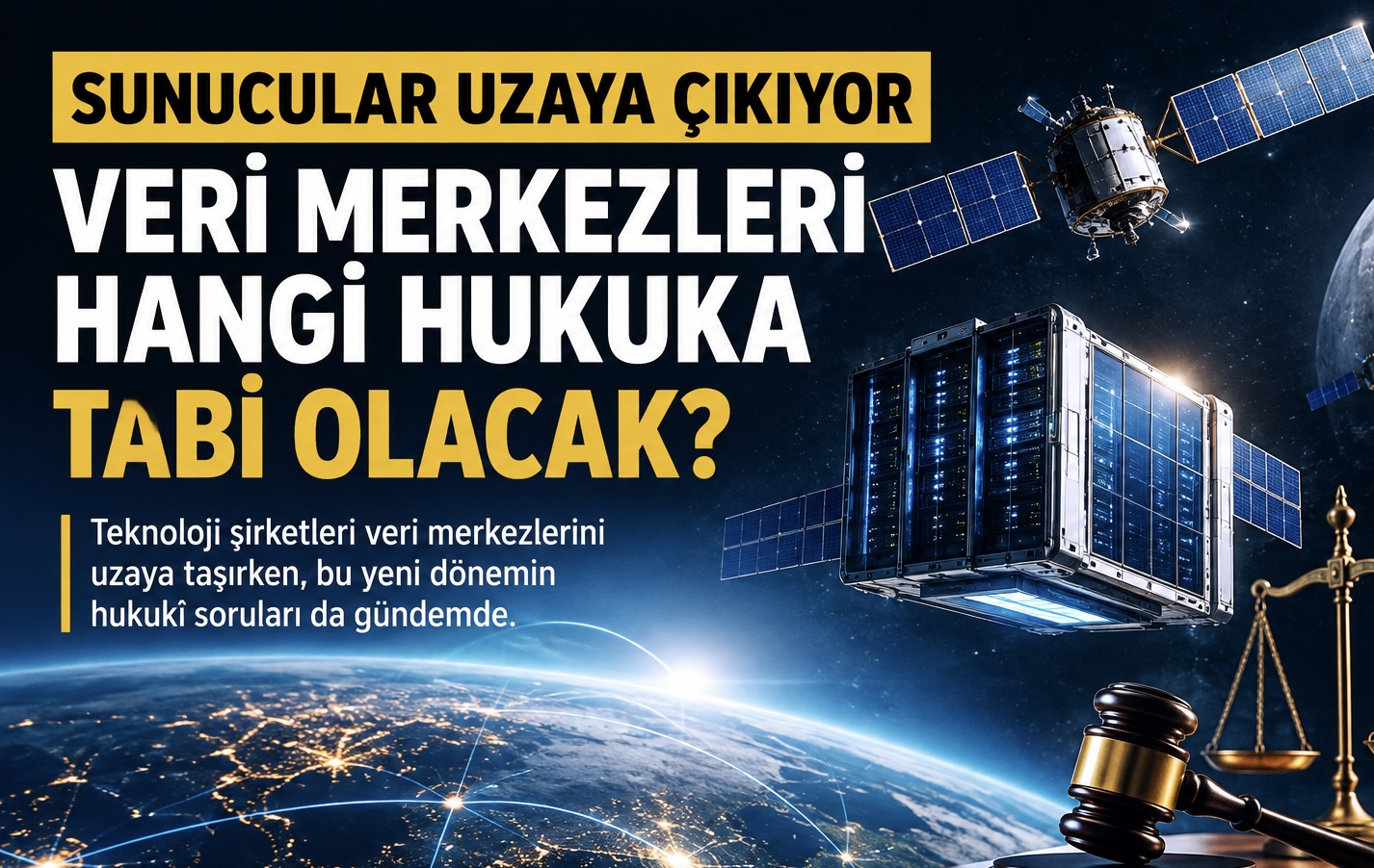 Sunucular uzaya çıkıyor: Veri merkezleri hangi hukuka tabi olacak?
