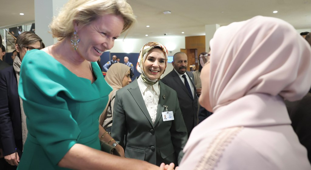 Emine Erdoğan ve Aile ve Sosyal Hizmetler Bakanı Göktaş, BM'de çocuklar için güvenli dijital sistemlerin inşasına ilişkin programa katıldı