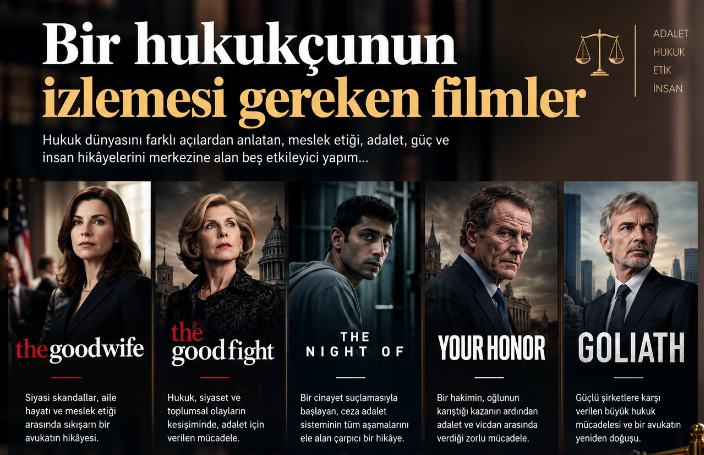Bir hukukçunun izlemesi gereken filmler