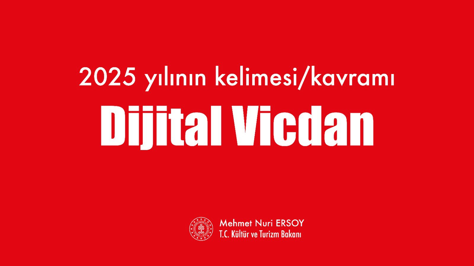 2025’in Kelimesi Belli Oldu: “Dijital Vicdan”